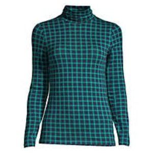 COPY - Lands' End Tall Lightweight Fitted Turtleneck